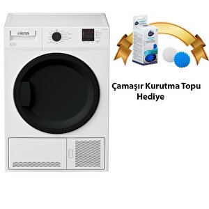 Al 91 Yb 9 Kg Çamaşır Kurutma Makinesi + Kurutma Topu Hediyeli