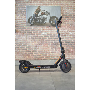 Mx-350 Katlanabilir Elektrikli Scooter 350w Siyah
