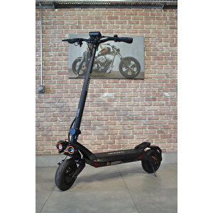 Mx-t10 Çift Motor Katlanabilir Elektrikli Scooter 1600w Siyah