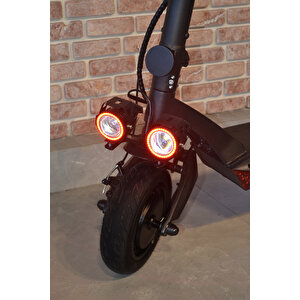 Citycoco Mx-t10 Çift Motor Katlanabilir Elektrikli Scooter 1600w Siyah