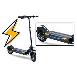 Citycoco Mx-t4 Katlanabilir Elektrikli Scooter 500w Siyah