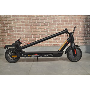 Citycoco Mx-350 Pro Katlanabilir Elektrikli Scooter 350w Siyah