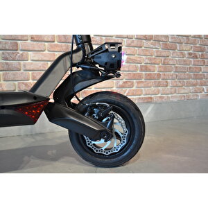 Citycoco Mx-t8 Katlanabilir Elektrikli Scooter 800w Siyah