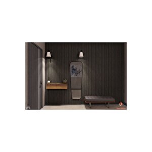 80 Cm Ceviz Kapaklı Dresuar Salon Antre Hol Oturma Odası Askıda Kulplu Dolap Düzenleyici Dresuar