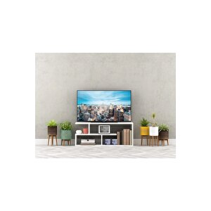 Beyaz Tv Ünitesi Tv Sehpası Beyaz