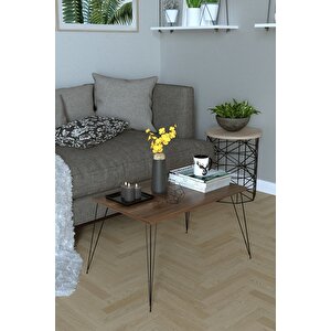 Ceviz Orta Sehpa Salon Oturma Odası Mobilya Orta Sehpa Salon Sehpası Oturma Odası Sehpası Ceviz