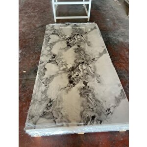 Alternatif Kaplama Uv Pvc Mermer Panel Carrara 1 Adet 60x120cm Ev Ofis Otel Duvar Kaplama Paneli