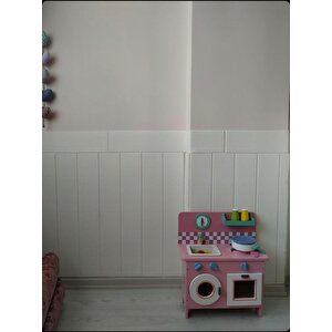 3d Lambiri Tahta Model 70x500cm Kendinden Yapışkanlı Duvar Kağıdı Esnek Köpük Panel Nw43 70x500cm