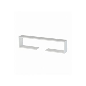 Beyaz 80 Cm Duvar Rafı Kitaplık