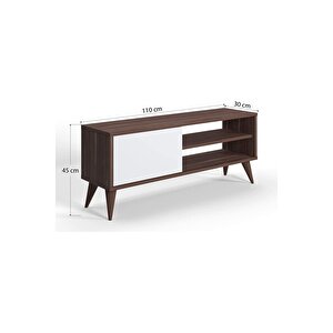 Barok 110 Cm Tv Ünitesi Tv Sehpası Tv Standı Kitaplık