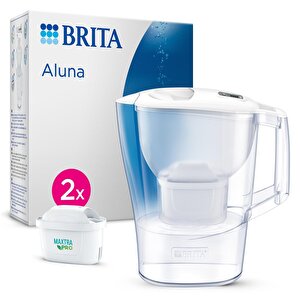 Brita Aluna Cool 2x Maxtra Pro All-in-1 Filtreli Su Arıtma Sürahisi - Beyaz