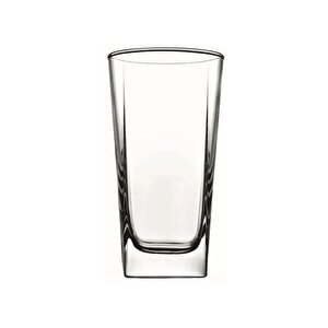 Paşabahçe 41300 6 Lı Bardak Carre Su Bardağı - Meşrubat Bardağı Sade