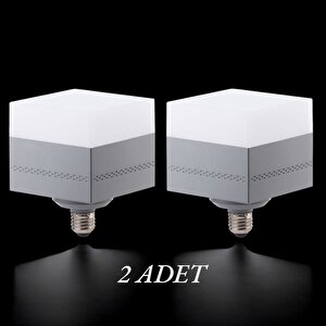 Zmr 30w Kare Dekoratif Smd Led Torch Ampul / Beyaz Işık  - 2 Adet