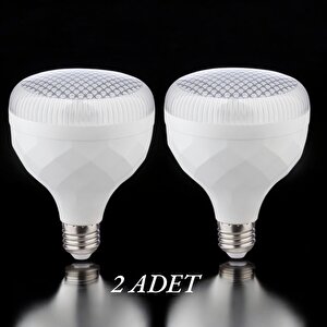 30w Kristal Dekoratif Smd Led Torch Ampul / Beyaz Işık  - 2 Adet