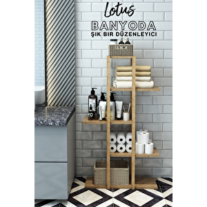 Jest Dekor Konsept Lotus Ahşap Çi̇çekli̇k Çam
