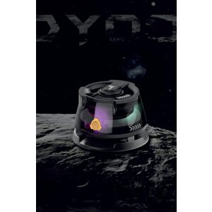 D39 Yeşil Manyetik Rgb Işıklı 5.3  Telefon Tutucu Mini Bluetooth Hoparlör Speaker Yeşil