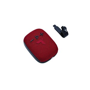Torima D34 Kırmızı Kablosuz Bluetooth Motorsiklet Bisiklet Hoparlör Kırmızı