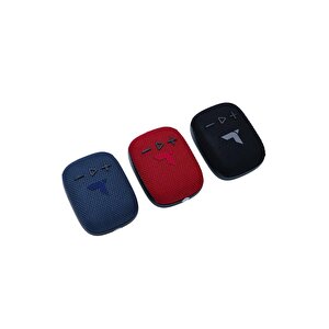 Torima D34 Mavi Kablosuz Bluetooth Motorsiklet Bisiklet Hoparlör Speaker Mavi