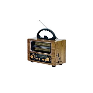 Torima Ns-02 Gold Nostajik Radyo Bluetooth Hoparlör Gold