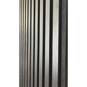 Özel Kompozit Mdf / Neme Dayanıklı Akustik Duvar Paneli / 60x280  / Siyah / 10 Mm Keçe / 10 Mm
