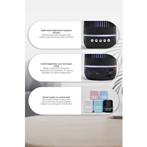 Torima Gts-2150 Yeşil Kablosuz Taşınabilir Rgb Işıklı Bluetooth Hoparlör Speaker Yeşil