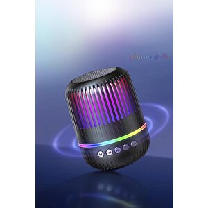 Torima Gts-2150 Siyah Kablosuz Taşınabilir Rgb Işıklı Bluetooth Hoparlör Speaker Siyah