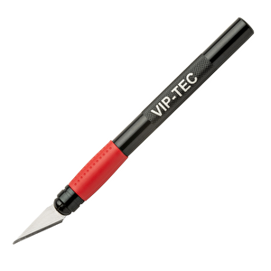 Vip-tec 145mm Alüminyum Gövde Hobi Bıçağı Siyah
