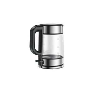 Electric Glass Kettle Black