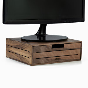 3line Monitor Stand - 261mm X 225mm X 88mm - Woodsaka