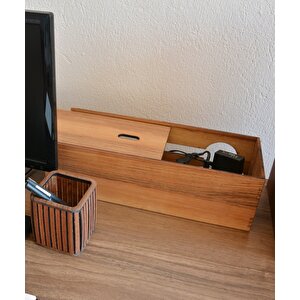Reka Kablo Organizer - 380mm X 150mm X 110mm - Woodsaka
