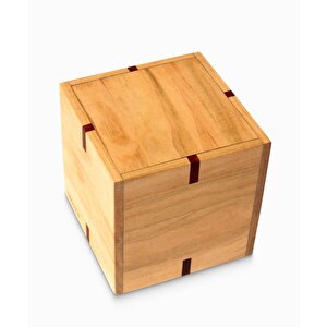 Kiraz & Paduk Kalemlik - Küçük - 88mm X 88mm X 90mm - Woodsaka