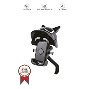 Torima Siyah Jx-047 Kedili Motorsiklet Ve Bisiklet Telefon Tutucu