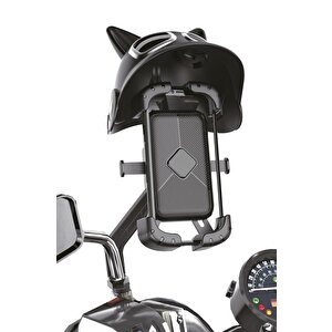 Torima Siyah Jx-047 Kedili Motorsiklet Ve Bisiklet Telefon Tutucu