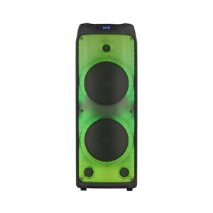 Torima Kolav-l2121 Mikrofonlu Kumandalı Rgb Ledli Taşınabilir Bluetooth Hoparlör Usb-tf-fm Radyo Siyah