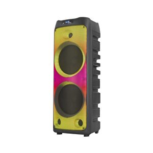 Torima Kolav-l2121 Mikrofonlu Kumandalı Rgb Ledli Taşınabilir Bluetooth Hoparlör Usb-tf-fm Radyo Siyah