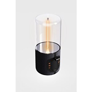 Torima D40 Siyah Tws Manyetik Bükülebilir Işık 5.3 Bluetooth Hoparlör Speaker