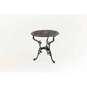 Black Döküm Bahçe Balkon  Bistro Set