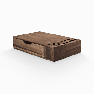 Reka Çekmeceli Kalemlik Organizer - 285mm X 170mm X 60mm - Woodsaka