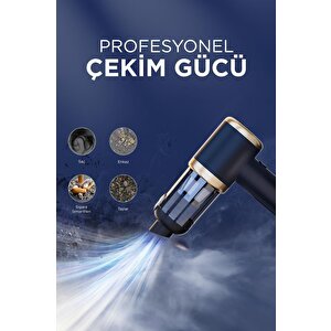 Torima Lt-132 Mini Çok Fonksiyonlu Şarjlı Araç Süpürgesi El Süpürgesi