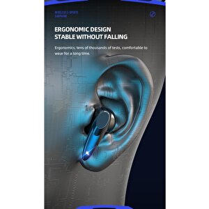 Oyuncu Kulaklığı Kablosuz Kulakiçi Rgb Işıklı Çift Mikrofonlu 3 Modlu Bluetooth 5.2 Tg-g20