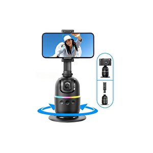 Torima P03 Yüz Takip 360° Gimbal Öz Çekim Telefon Sabitleyici Tutucu Video Akıllı Tripod