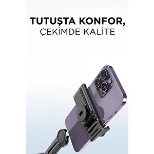 Torima P03 Yüz Takip 360° Gimbal Öz Çekim Telefon Sabitleyici Tutucu Video Akıllı Tripod