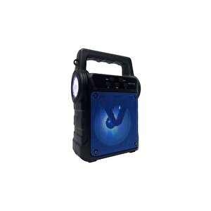 Torima Kts-1706 Siyah Taşınabilir Güneş Enerjili Fenerli Bluetooth Hoparlör