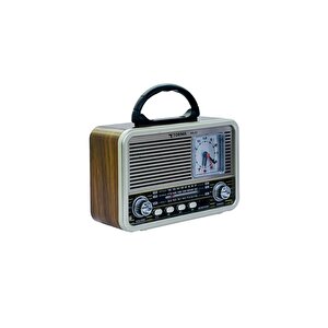 Torima Ns-03 Gold Nostajik Radyo Bluetooth Hoparlör