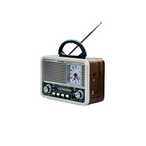 Torima Ns-03 Gold Nostajik Radyo Bluetooth Hoparlör
