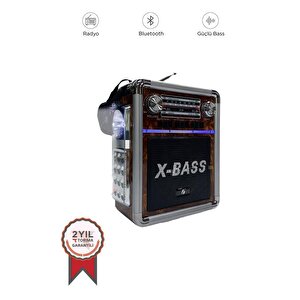 Torima Ktf-1491 Siyah Kablosuz Fenerli Bluetooth Hoparlör