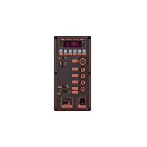 Torima Ndr-108r Turuncu Kablosuz Mikrofonlu Uzaktan Kumandalı Rgb Işıklı Bluetooth Hoparlör