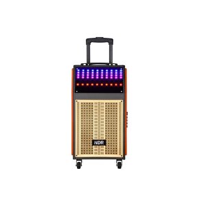 Torima Ndr-108r Turuncu Kablosuz Mikrofonlu Uzaktan Kumandalı Rgb Işıklı Bluetooth Hoparlör