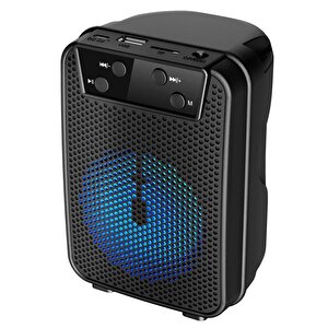 Gts-1345 Rgb Ledli Bluetooth Hoparlör Usb-tf-fm Radyo