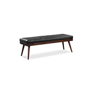 Radnor Gerçek Deri Bench-siyah